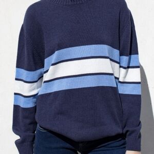 Subdued Made In Italy Striped Sweater